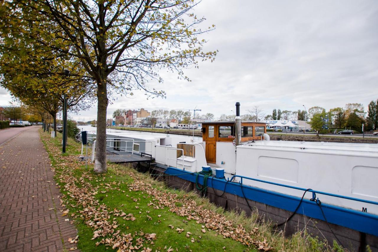 Houseboat Jana - With Sauna And Terrace Hotel Brugge Kültér fotó